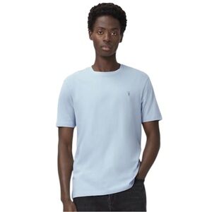 AllSaints Light Blue Crew Neck T-Shirt Size Large